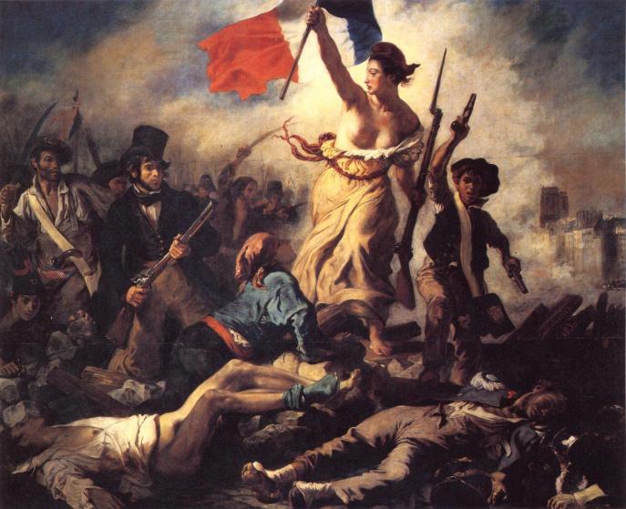 Liberty Leading the People - Eugène Delacroix